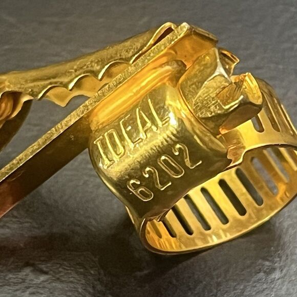 Hose Clamp Ideal 6202 Vintage SMALL Tie Bar Clip auto parts mechanic - Picture 8 of 10